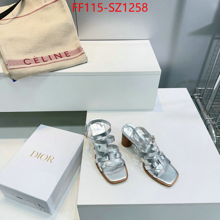 Women Shoes-Dior wholesale 2024 replica ID: SZ1258 $: 115USD