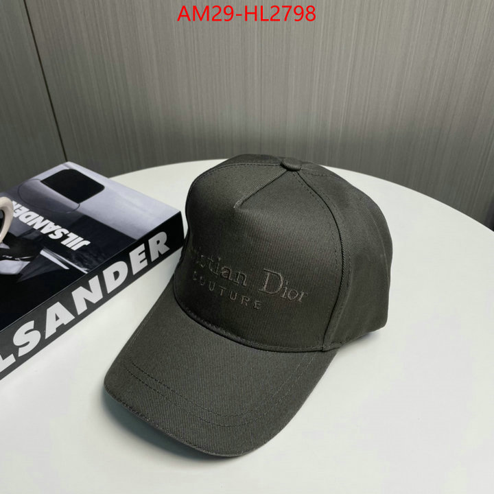 Cap (Hat)-Dior hot sale ID: HL2798 $: 29USD