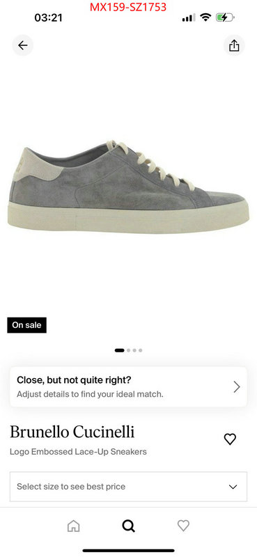 Men Shoes-Brunello Cucinelli top ID: SZ1753 $: 159USD
