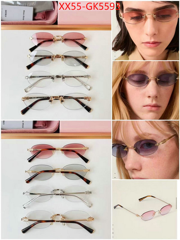 Glasses-Miu Miu replicas ID: GK5593 $: 55USD