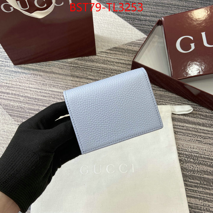 Gucci Bags(TOP)-Wallet- replcia cheap ID: TL3253 $: 79USD,