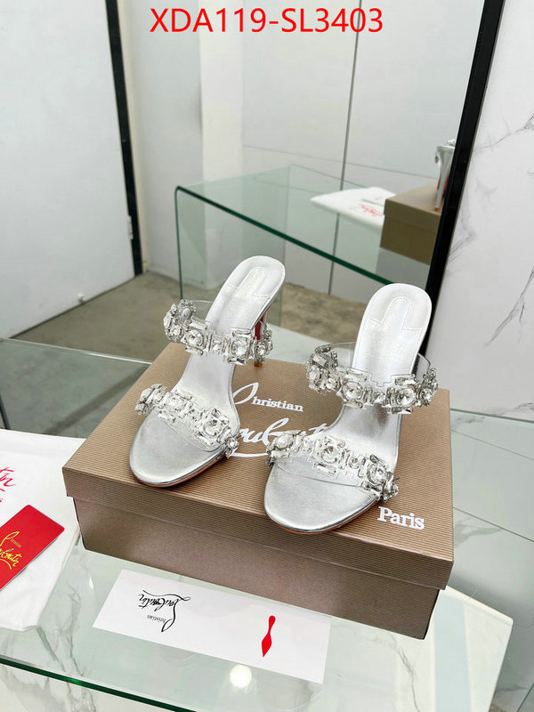 Women Shoes-Christian Louboutin what are the best replica ID: SL3403 $: 119USD