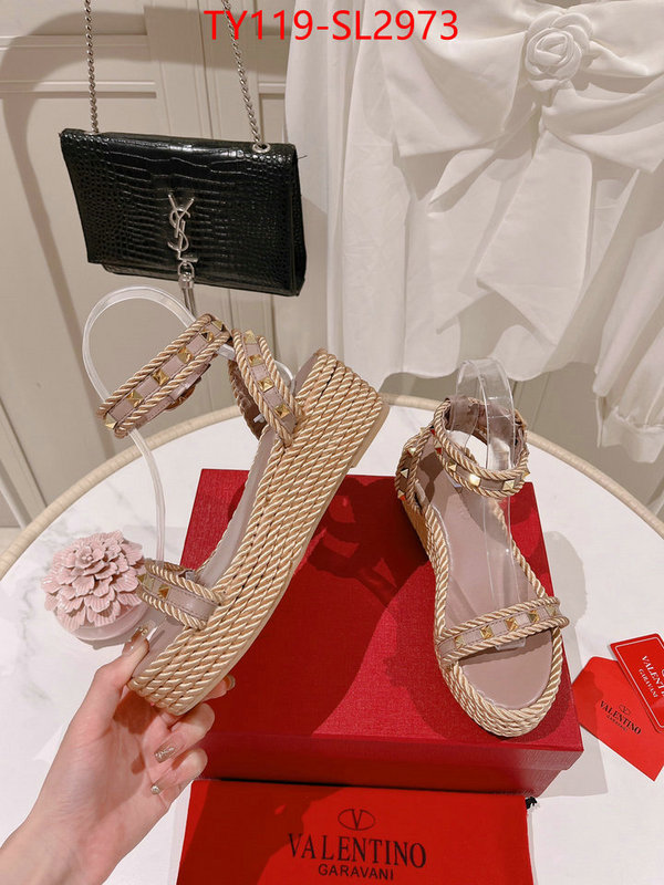 Women Shoes-Valentino replica aaaaa+ designer ID: SL2973 $: 119USD
