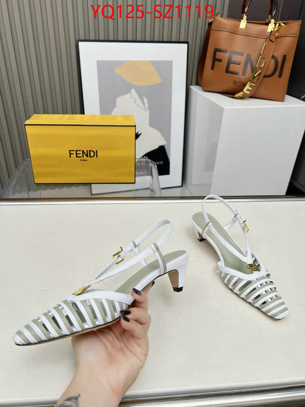 Women Shoes-Fendi best luxury replica ID: SZ1119 $: 125USD