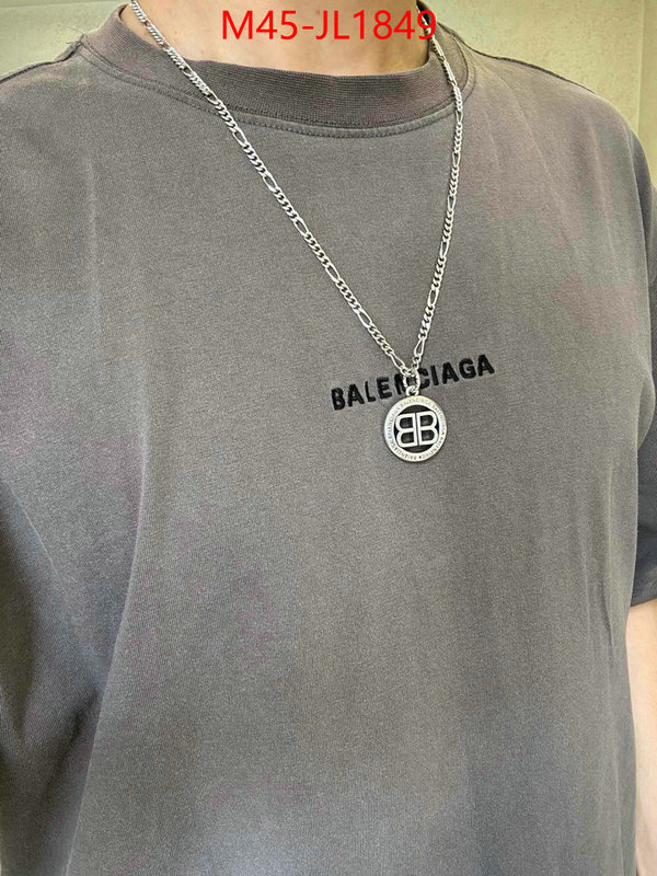 Jewelry-Balenciaga how to find replica shop ID: JL1849 $: 45USD