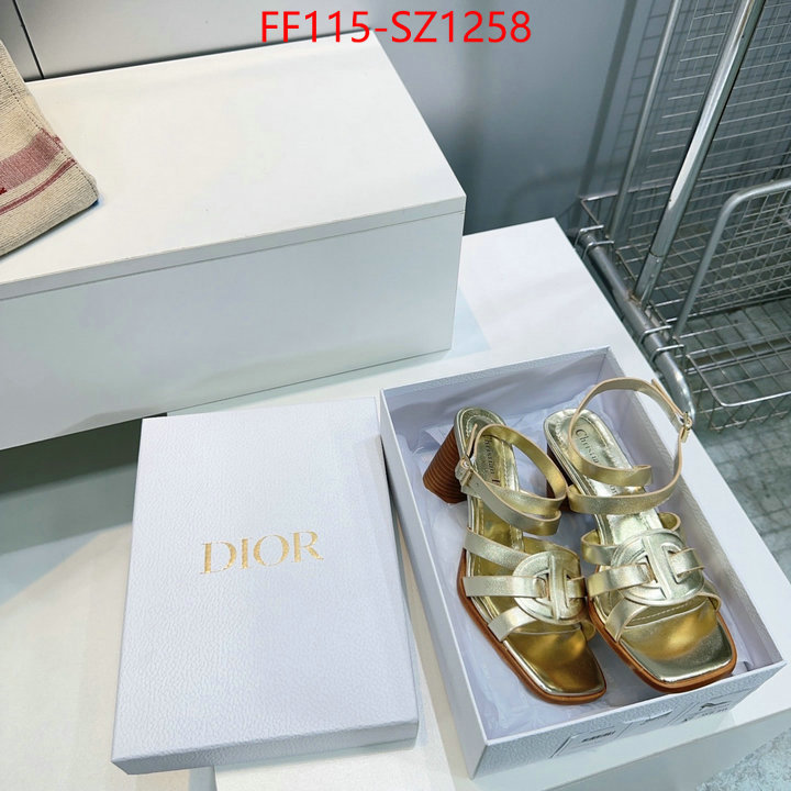 Women Shoes-Dior wholesale 2024 replica ID: SZ1258 $: 115USD