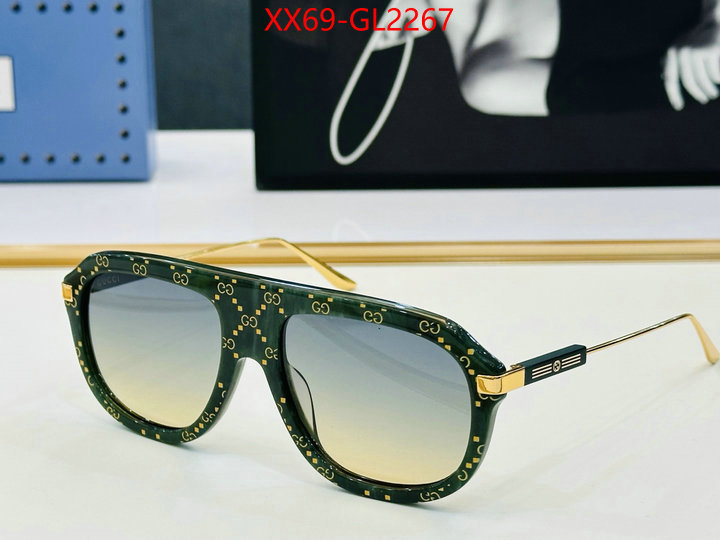 Glasses-Gucci 2024 perfect replica designer ID: GL2267 $: 69USD