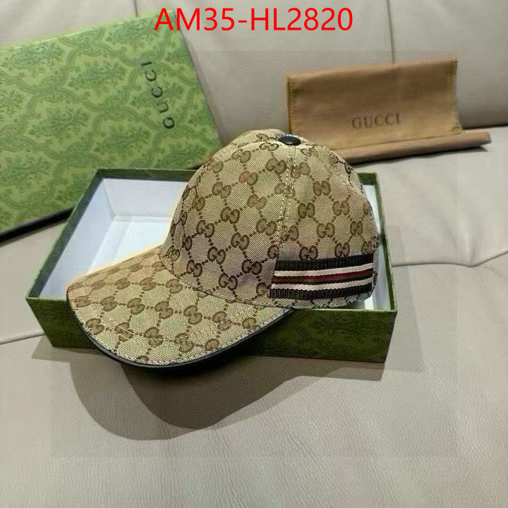 Cap(Hat)-Gucci 2024 luxury replicas ID: HL2820 $: 35USD