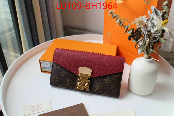 LV Bags(TOP)-Wallet the top ultimate knockoff ID: BH1964 $: 109USD,