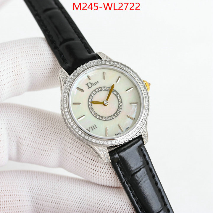 Watch(TOP)-Dior sell high quality ID: WL2722 $: 245USD