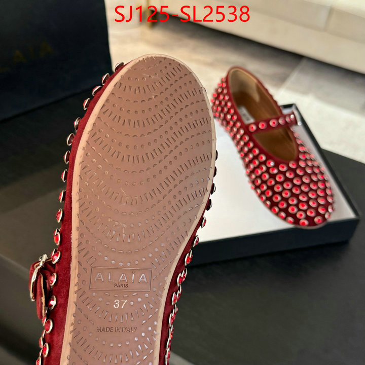 Women Shoes-ALAIA cheap high quality replica ID: SL2538 $: 125USD