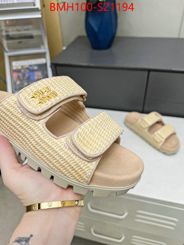 Women Shoes-Miu Miu high quality replica designer ID: SZ1194 $: 100USD