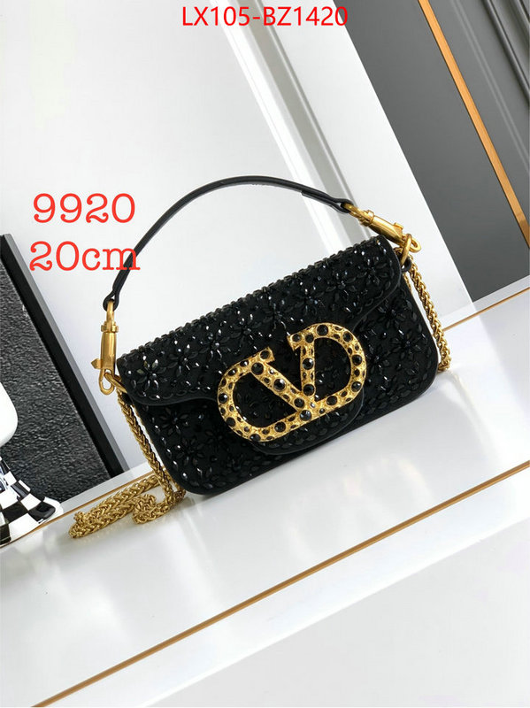 Valentino Bags(4A)-Crossbody- online sale ID: BZ1420 $: 105USD,