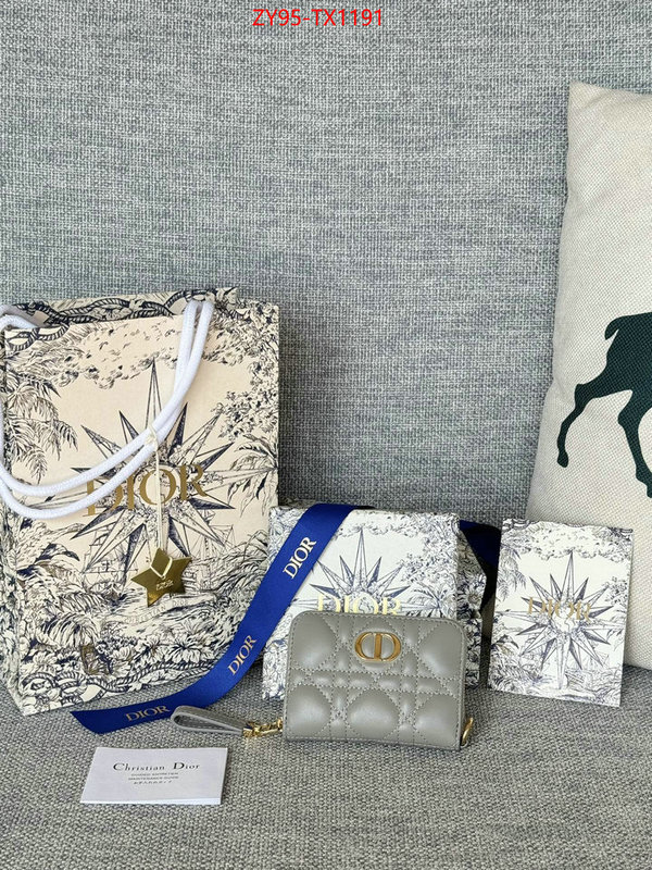 Dior Bags(TOP)-Wallet- top quality designer replica ID: TX1191 $: 95USD,