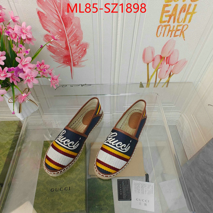 Women Shoes-Gucci 2024 replica wholesale cheap sales online ID: SZ1898 $: 85USD