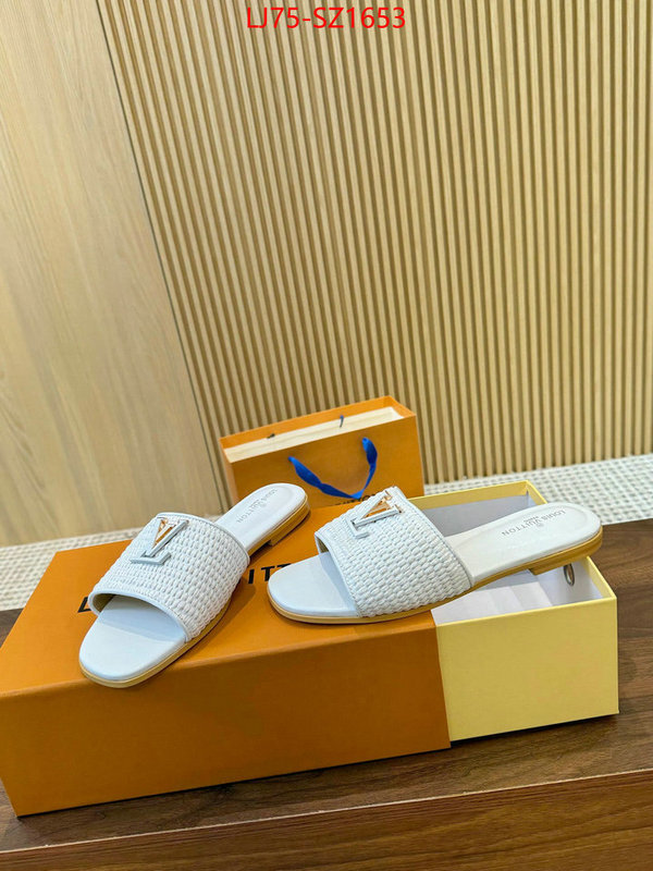 Women Shoes-LV the quality replica ID: SZ1653 $: 75USD