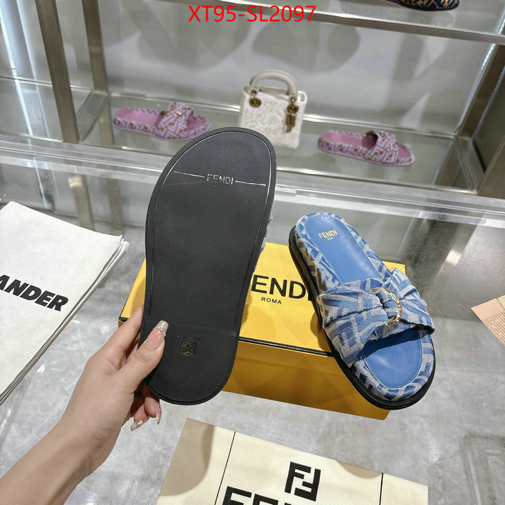 Women Shoes-Fendi designer 1:1 replica ID: SL2097 $: 95USD