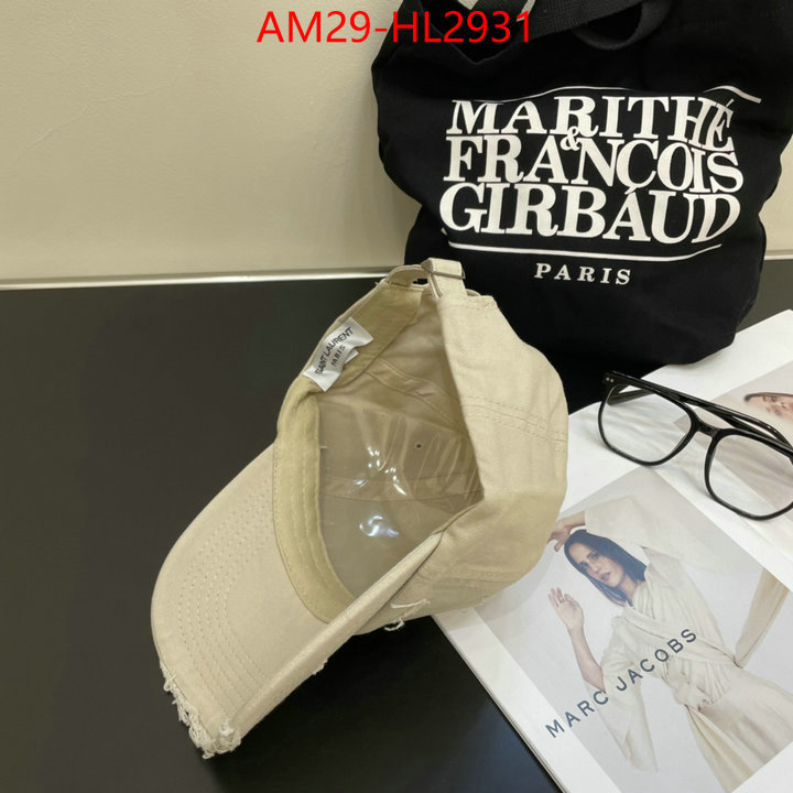 Cap (Hat)-YSL replica 2024 perfect luxury ID: HL2920 $: 29USD