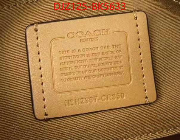 Coach Bags(TOP)-Crossbody- 2024 aaaaa replica 1st copy ID: BK5633 $: 125USD,