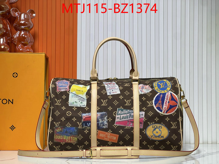 LV Bags(4A)-Keepall BandouliRe 45-50- 1:1 ID: BZ1374 $: 115USD,