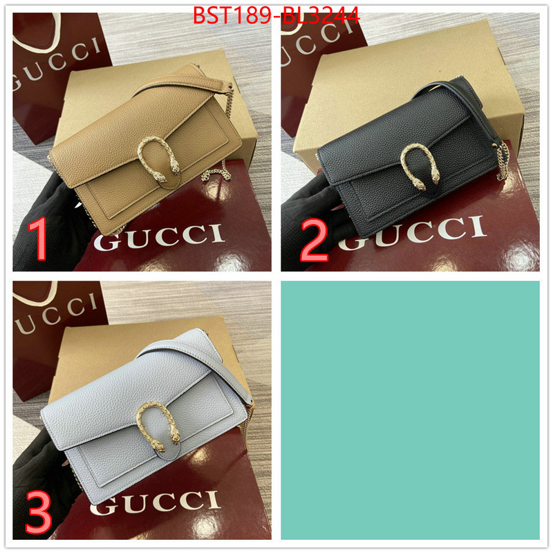 Gucci Bags(TOP)-Dionysus- at cheap price ID: BL3244 $: 189USD,