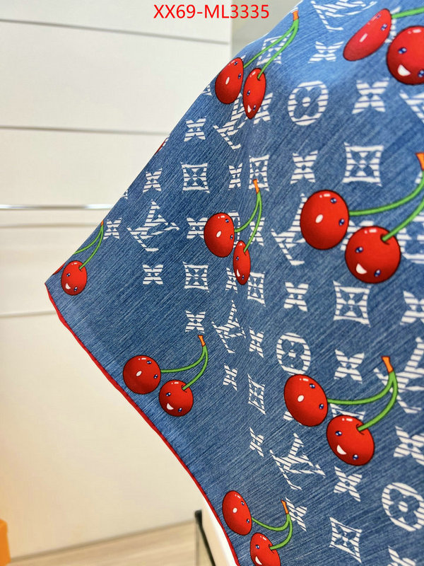 Scarf-LV designer 7 star replica ID: ML3335 $: 69USD