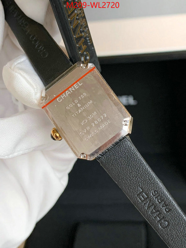 Watch(TOP)-Chanel buy aaaaa cheap ID: WL2720 $: 209USD