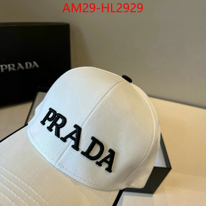 Cap (Hat)-Prada high quality designer ID: HL2929 $: 29USD