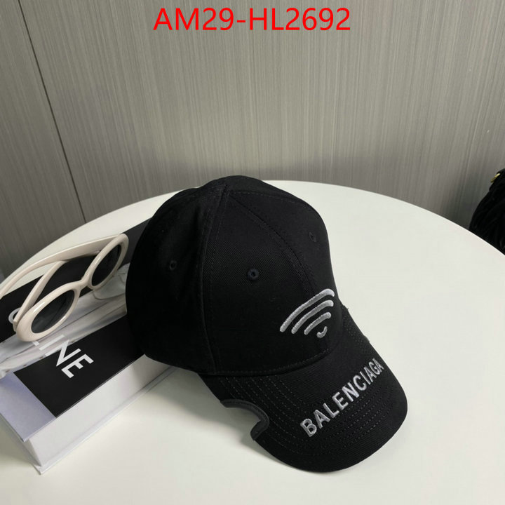Cap(Hat)-Balenciaga for sale cheap now ID: HL2692 $: 29USD