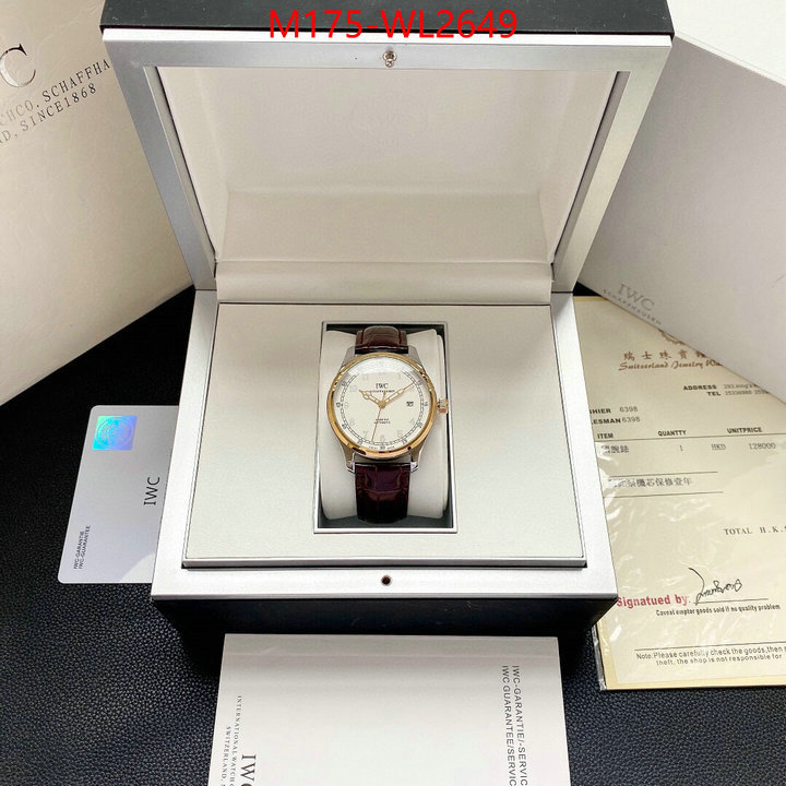 Watch(4A)-IWC online from china designer ID: WL2649 $: 175USD-shoes yupoo Watch(4A)-IWC online from china designer ID: WL2649 $: 175USD