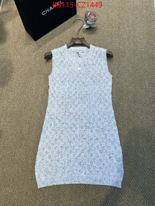 Clothing-Chanel high ID: CZ1449 $: 115USD