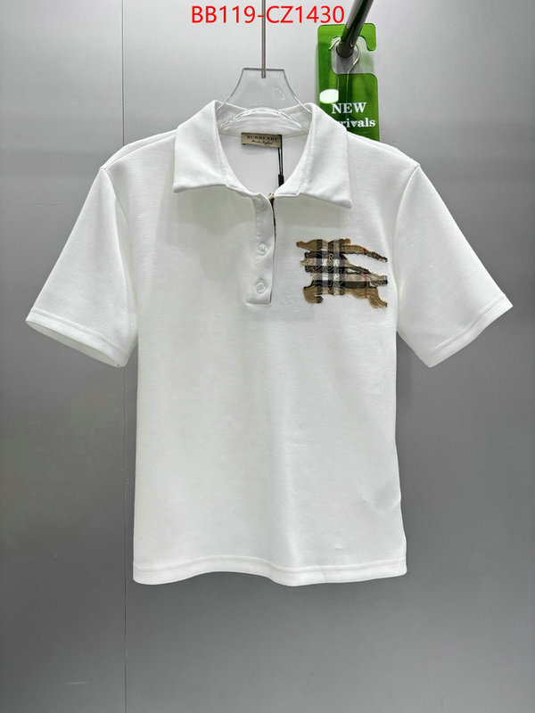 Clothing-Burberry website to buy replica ID: CZ1430 $: 119USD