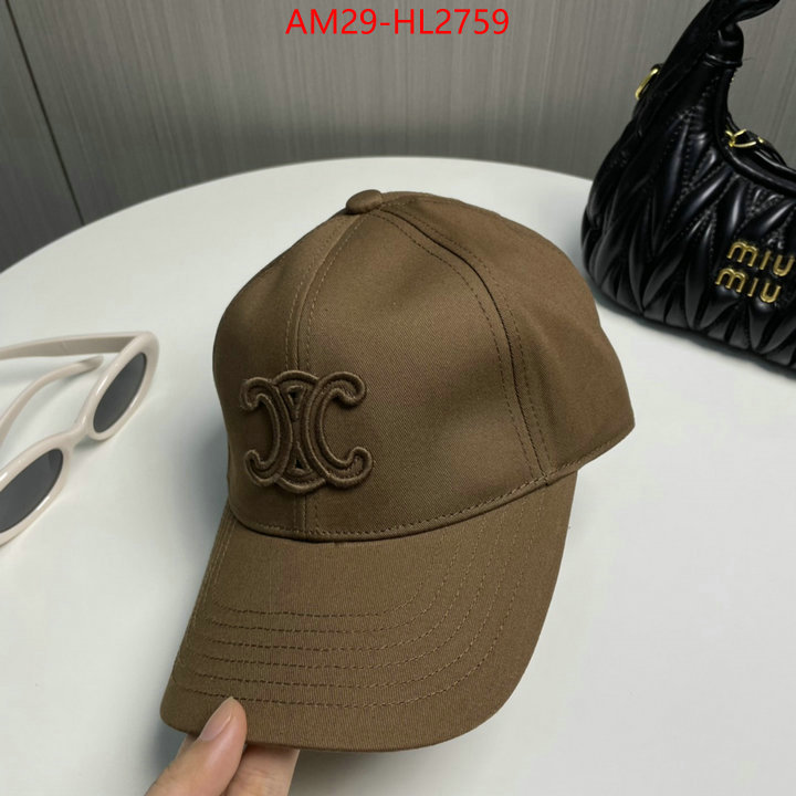 Cap(Hat)-Celine new designer replica ID: HL2759 $: 29USD