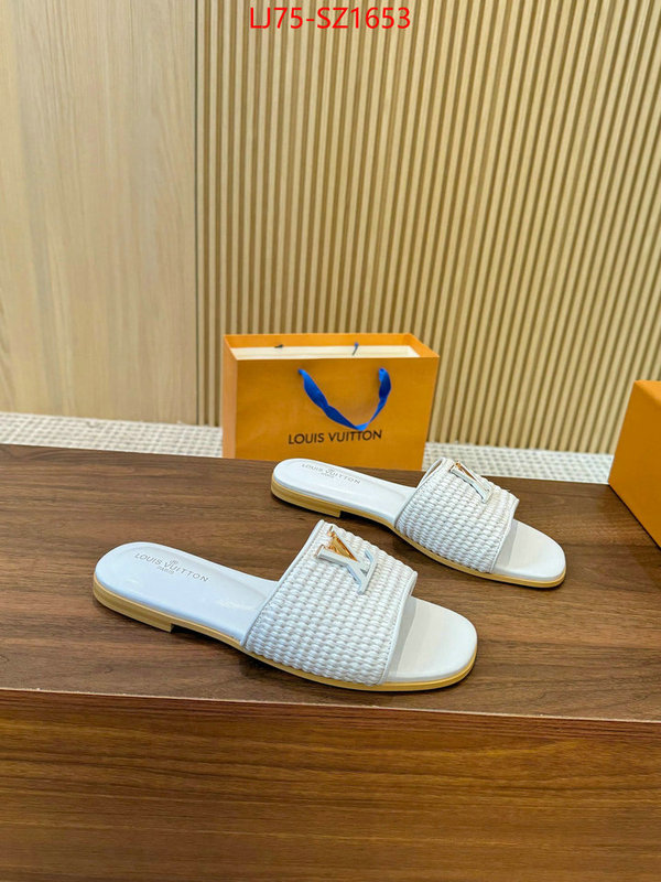 Women Shoes-LV the quality replica ID: SZ1653 $: 75USD