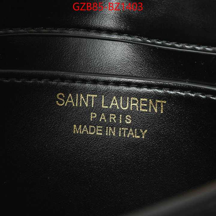 YSL Bags(4A)-Handbag- 2024 perfect replica designer ID: BZ1403 $: 85USD,