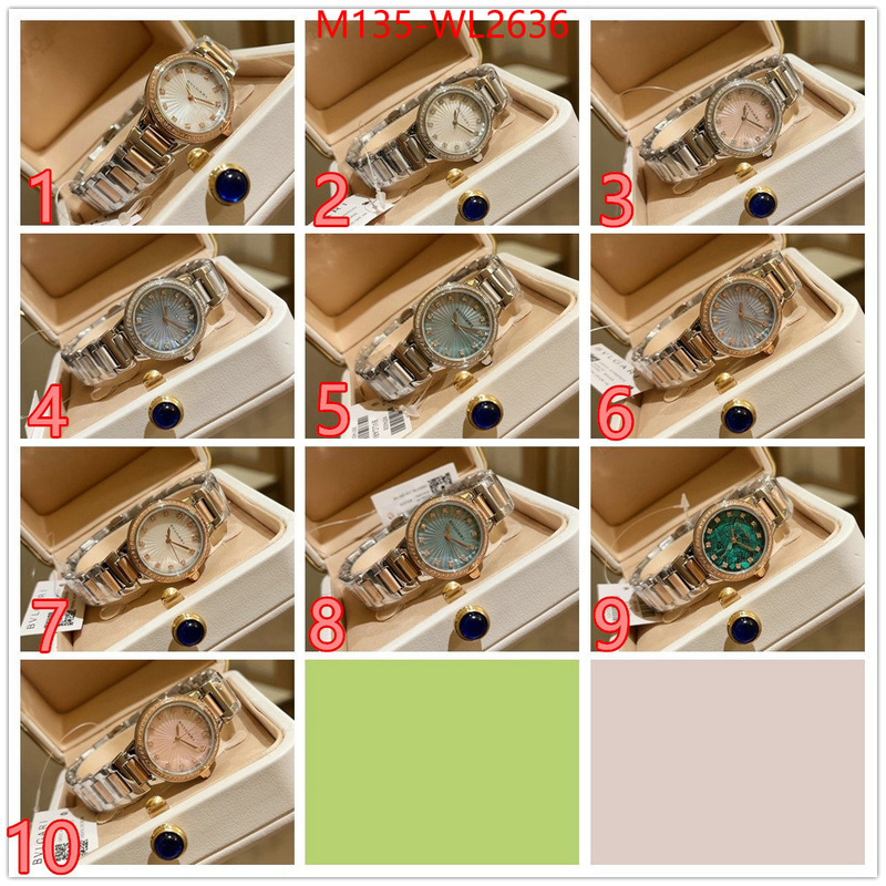 Watch(4A)-Bvlgari replica ID: WL2636 $: 135USD