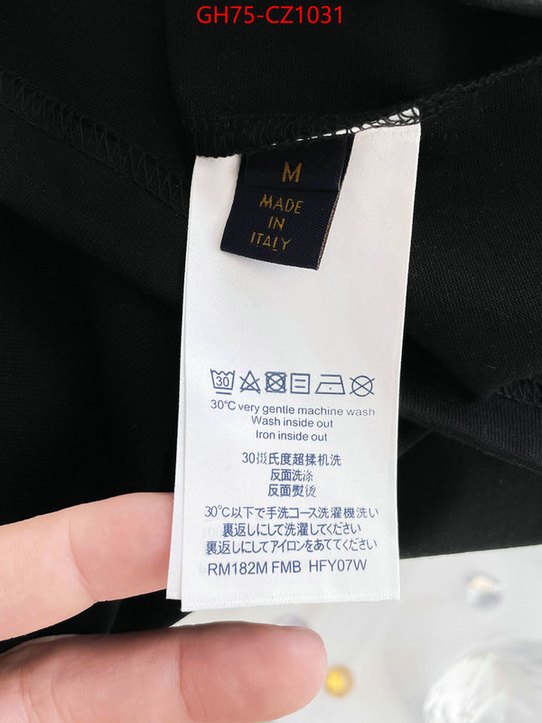 Clothing-LV 2024 perfect replica designer ID: CZ1031 $: 75USD
