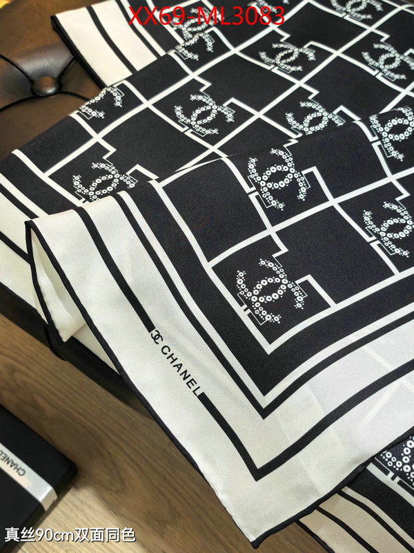 Scarf-Chanel 2024 aaaaa replica 1st copy ID: ML3083 $: 69USD