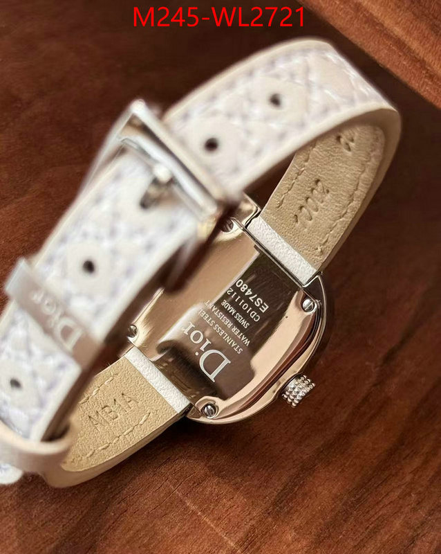 Watch(TOP)-Dior best quality fake ID: WL2721 $: 245USD