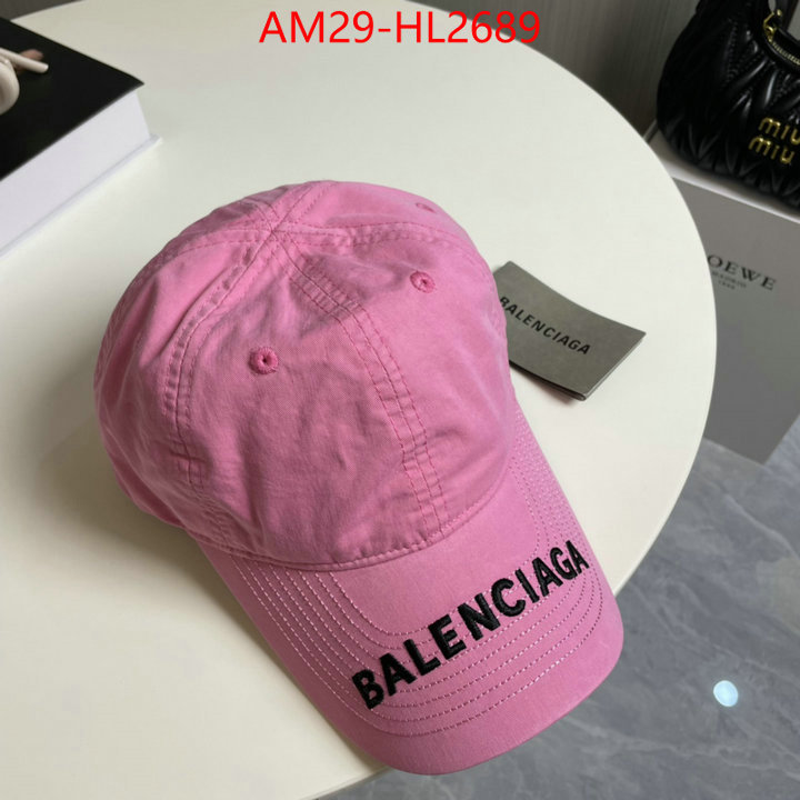 Cap(Hat)-Balenciaga replica best ID: HL2689 $: 29USD