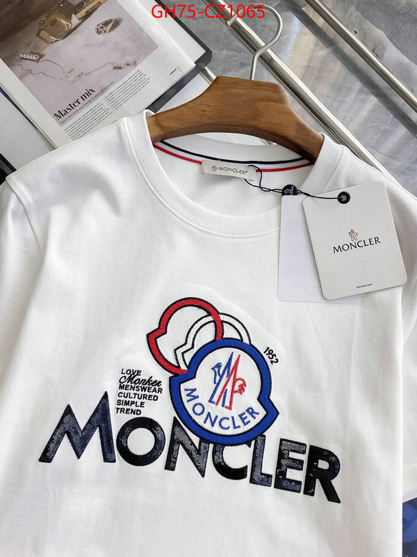 Clothing-Moncler outlet sale store ID: CZ1065 $: 75USD