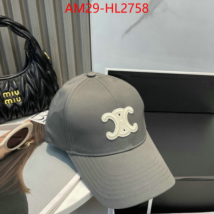 Cap(Hat)-Celine the best quality replica ID: HL2758 $: 29USD