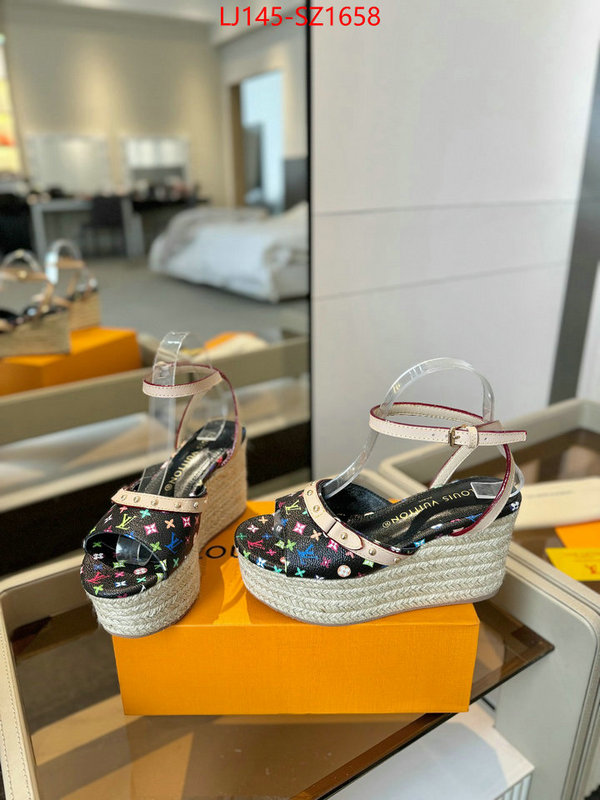 Women Shoes-LV luxury 7 star replica ID: SZ1658 $: 145USD