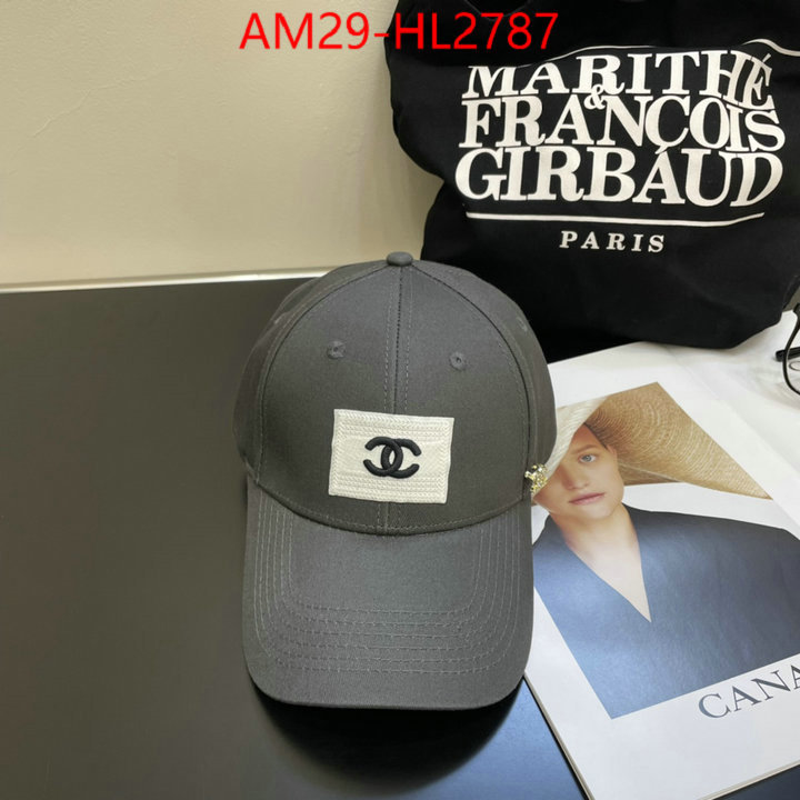 Cap (Hat)-Chanel luxury 7 star replica ID: HL2786 $: 29USD