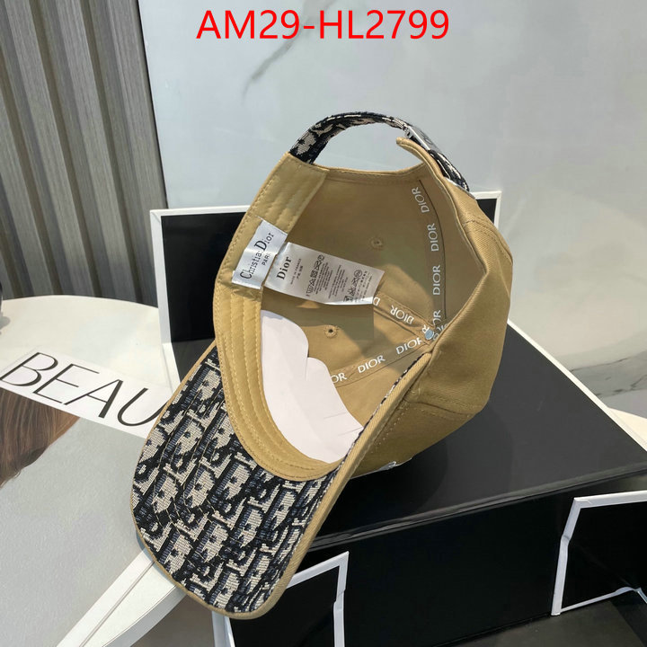 Cap (Hat)-Dior aaaaa+ quality replica ID: HL2799 $: 29USD