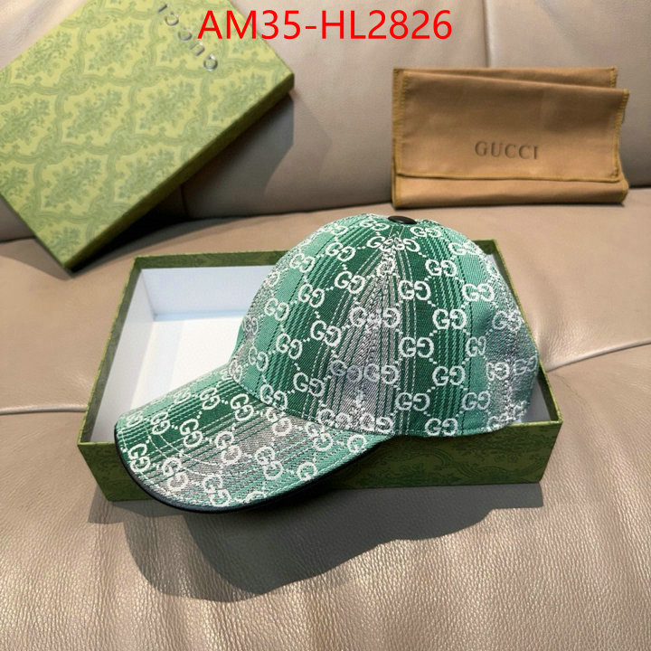 Cap(Hat)-Gucci wholesale imitation designer replicas ID: HL2826 $: 35USD