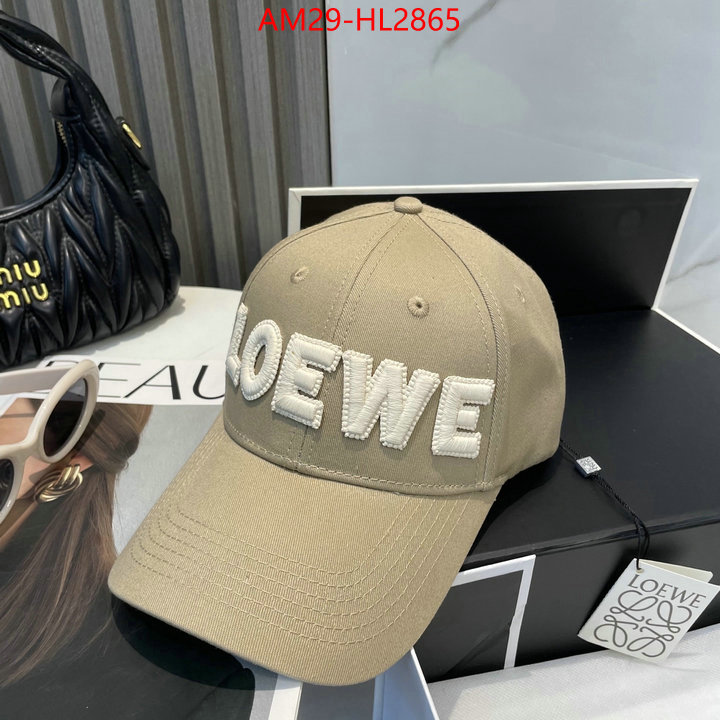 Cap(Hat)-Loewe buy best quality replica ID: HL2865 $: 29USD