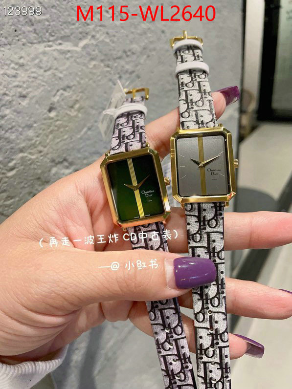 Watch(4A)-Dior best replica quality ID: WL2640 $: 115USD