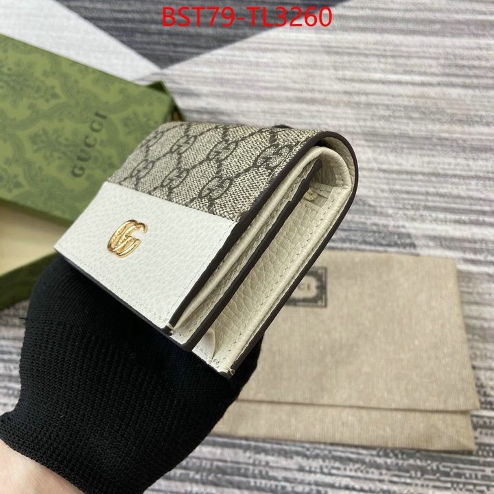 Gucci Bags(TOP)-Wallet- what best replica sellers ID: TL3260 $: 79USD,