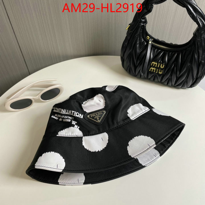 Cap (Hat)-Prada where to buy the best replica ID: HL2919 $: 29USD